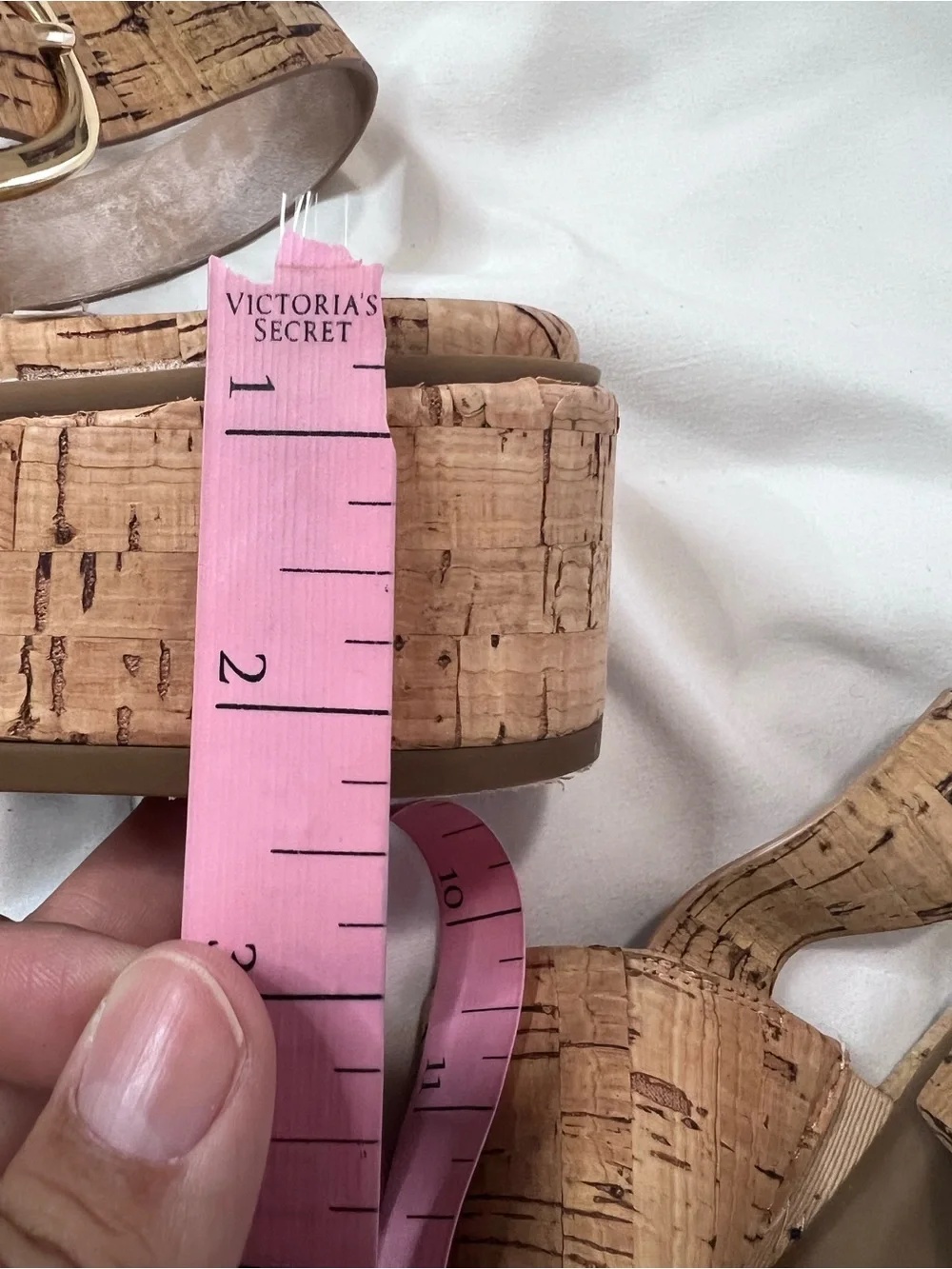 Aerosoles Dove Cork Block Heel Sandals Natural Cork size 11